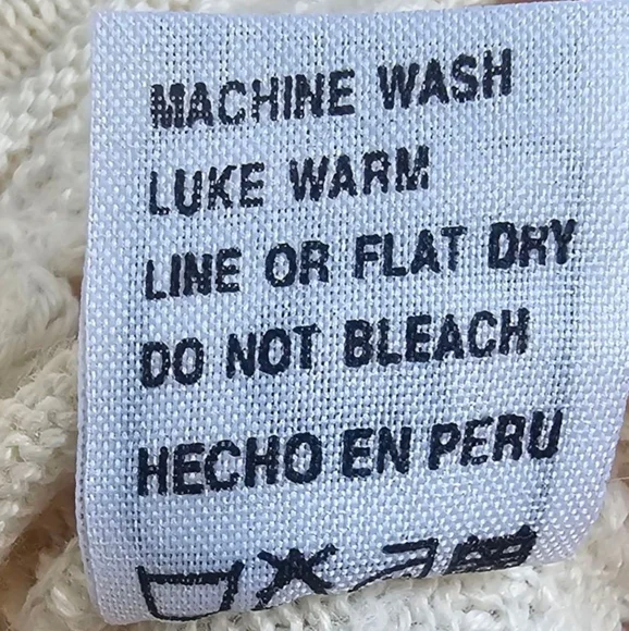 Cotton Salsa - Vintage Hand-Loomed In Peru 100% Cotton Sleeveless Top - Picture 7 of 9